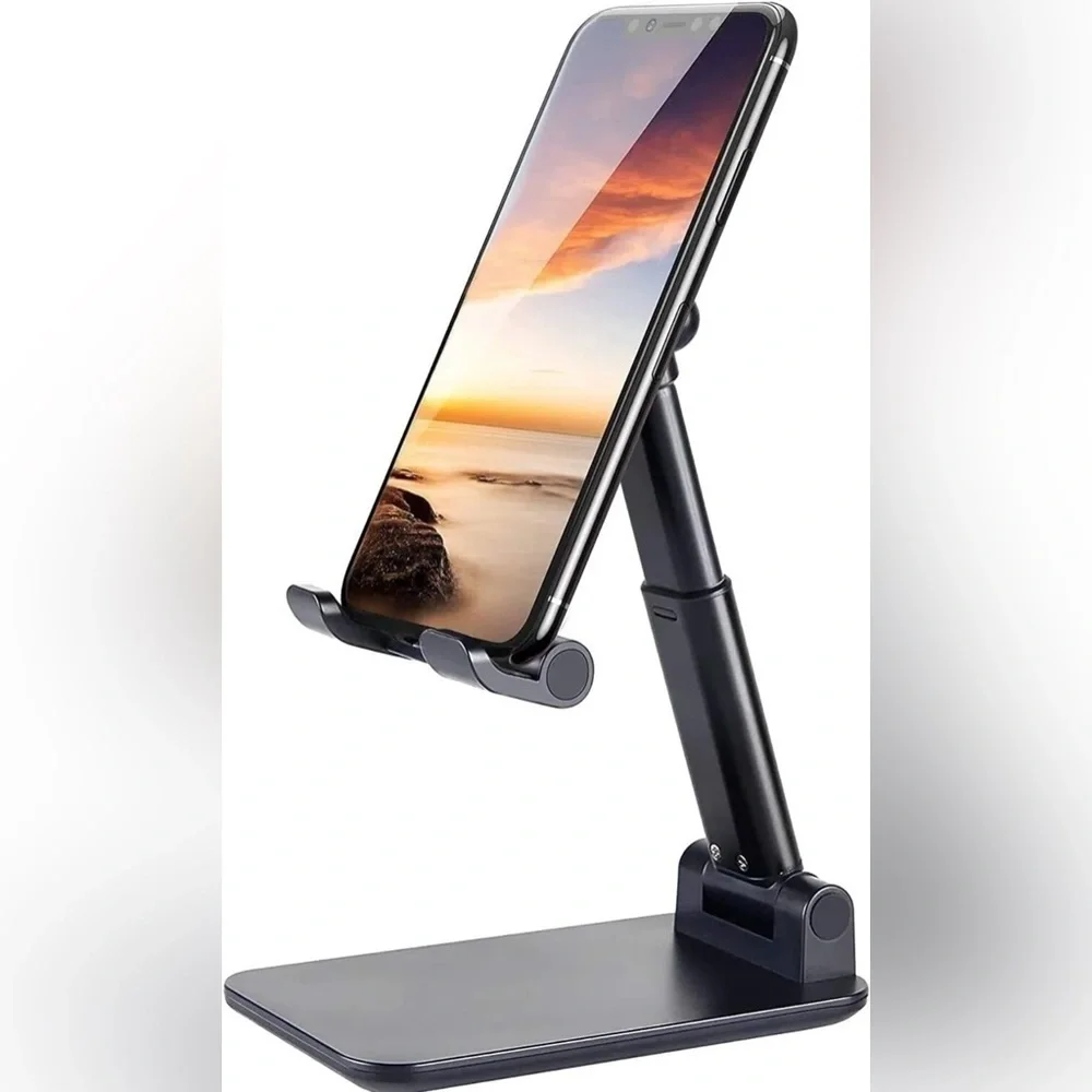 Phone Stand Foldable Portable Adjustable Tablet Cell Phone Holder Charging Dock